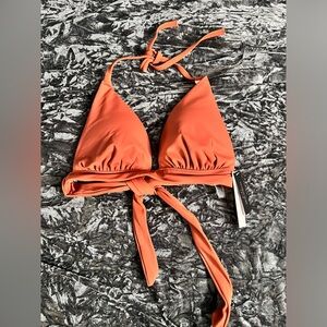 NEW Victoria Secret Padded Halter Bikini Top, Small